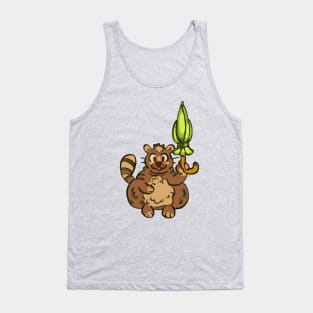 trash panda with magic flying umbrella stardew Tank Top